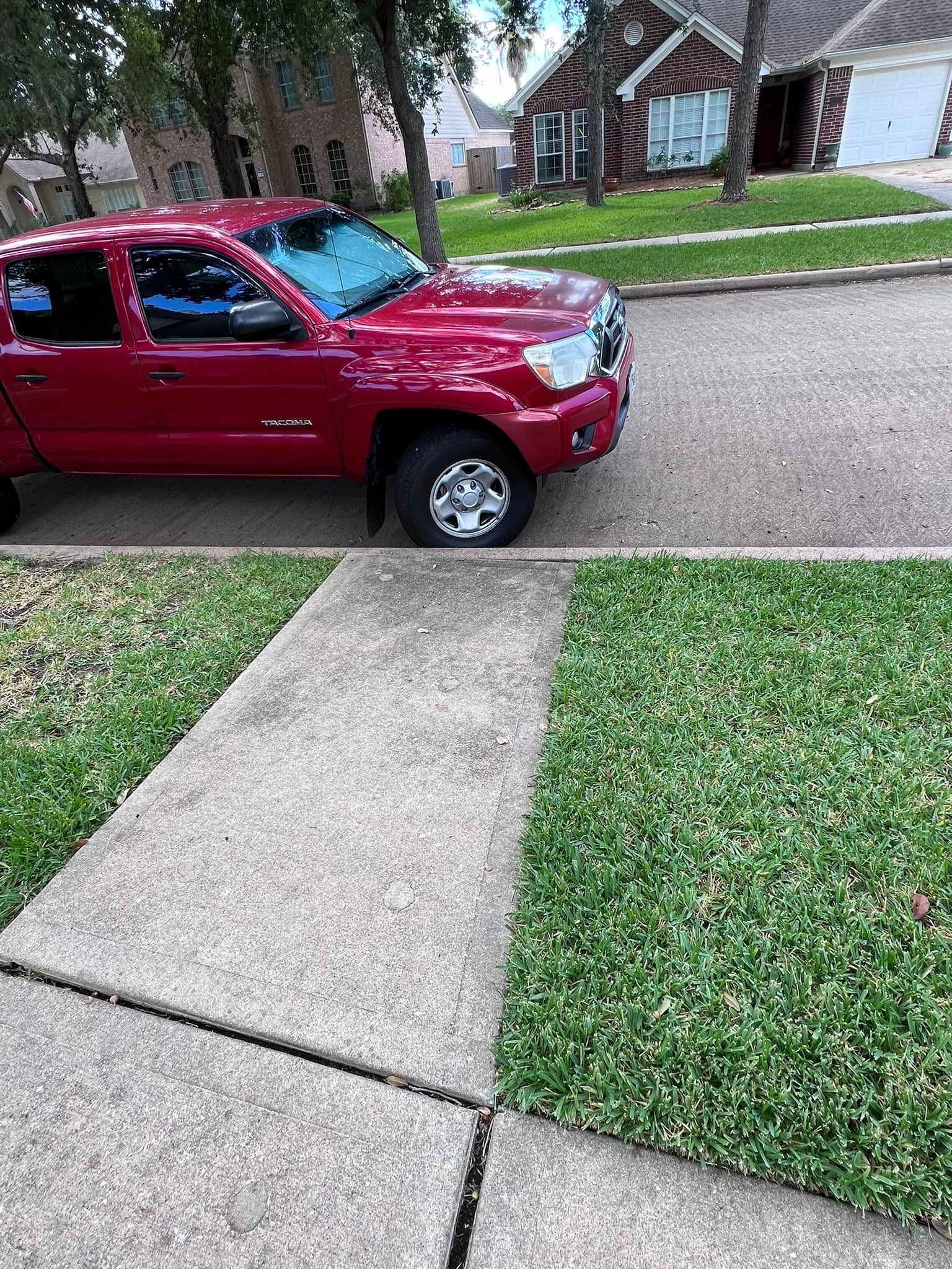 Sidewalk before